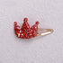 Children's Cartoon Hairpin Cloth Sequin Small Crown 4-color Lovely Princess Side Clip Banger